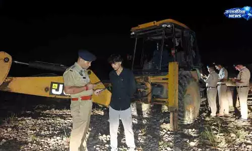 Dharamsala देहरा में अवैध खनन पर पुलिस की कार्रवाई