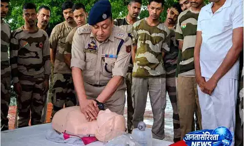Jammu रेलवे स्टेशन पर CPR ट्रेनिंग आयोजित की गई