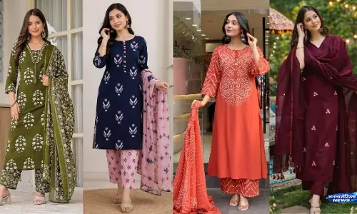 Cotton कुर्ता सेट्स से पाएं मानसून में कंफर्ट लुक Cotton कुर्ता सेट्स से पाएं मानसून में कंफर्ट लुक