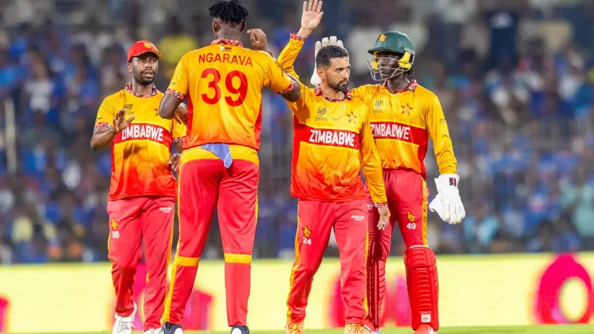 IND vs ZIM T20I Series 2026: जिम्बाब्वे ने घोषित की टीम, सिकंदर रज़ा को मिली कमान IND vs ZIM T20I Series 2026: जिम्बाब्वे ने घोषित की टीम, सिकंदर रज़ा को मिली कमान