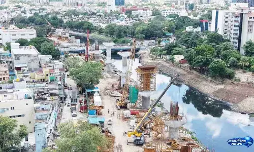 Chennai पोर्ट फ्लाईओवर का काम तेज