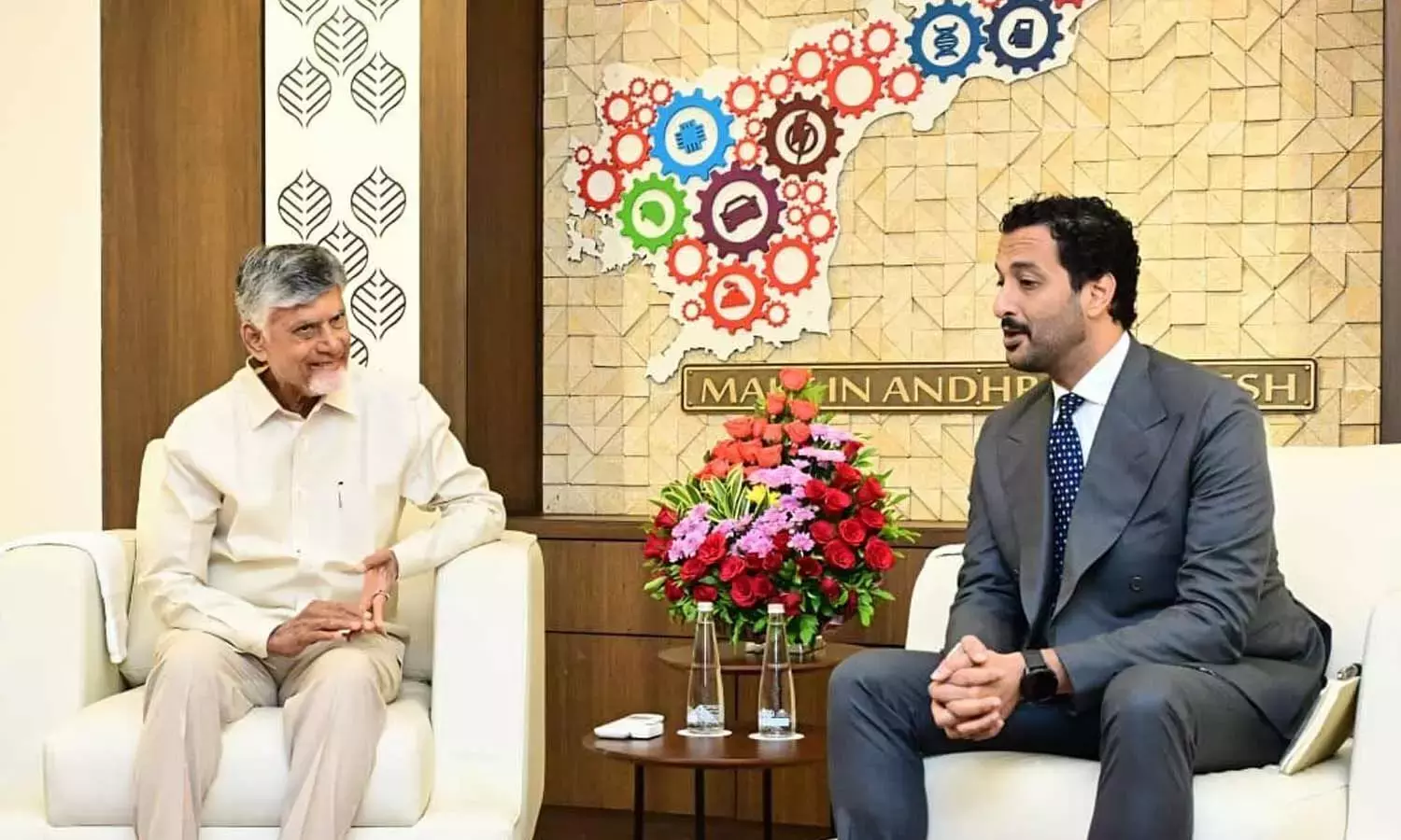 AP, UAE ने खाद्य प्रसंस्करण, निर्यात विकसित करने के लिए समझौता ज्ञापन पर हस्ताक्षर किए AP, UAE ने खाद्य प्रसंस्करण, निर्यात विकसित करने के लिए समझौता ज्ञापन पर हस्ताक्षर किए