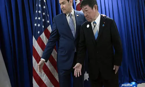 मनीला बैठक में Japan-अमेरिका की वार्ता, हिंद-प्रशांत सुरक्षा और होर्मुज मार्ग पर चर्चा मनीला बैठक में Japan-अमेरिका की वार्ता, हिंद-प्रशांत सुरक्षा और होर्मुज मार्ग पर चर्चा