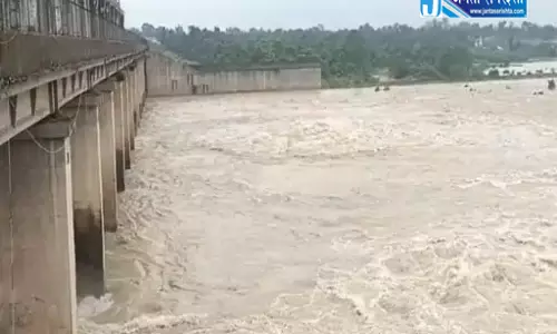 बांध और जलाशय का गेट खोलने की तैयारी, गांवों में अलर्ट बांध और जलाशय का गेट खोलने की तैयारी, गांवों में अलर्ट