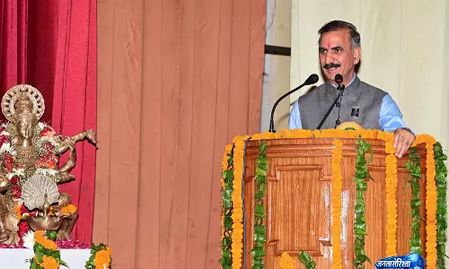 HPU के 57वें स्थापना दिवस समारोह में पहुंचे CM सुक्खू, AI कोर्स के लिए 5 करोड़ रुपये देने का ऐलान HPU के 57वें स्थापना दिवस समारोह में पहुंचे CM सुक्खू, AI कोर्स के लिए 5 करोड़ रुपये देने का ऐलान