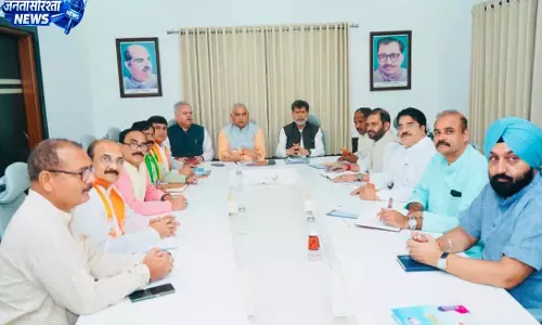 भाजपा के राष्ट्रीय सह महामंत्री शिवप्रकाश ने रायपुर में RSS पदाधिकारियों से की मंत्रणा