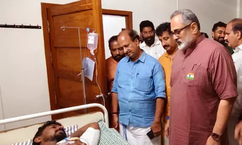 केरल: कांग्रेस विरोध के जवाब में भाजपा का केपीसीसी कार्यालय मार्च, झड़पें हुईं