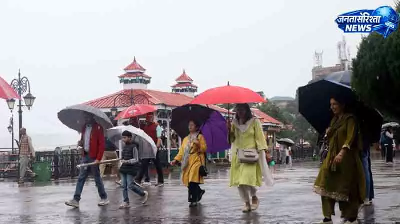 Himachal के 9 जिलों में बाढ़ का अलर्ट Himachal के 9 जिलों में बाढ़ का अलर्ट