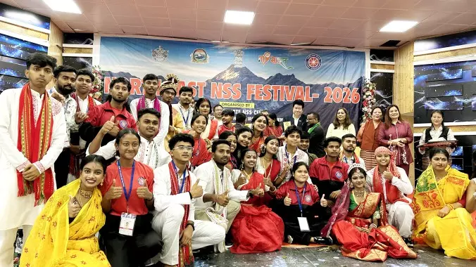 पूर्वोत्तर की संस्कृति और सेवा भावना का संगम, सिक्किम में NSS फेस्टिवल 2026 हुआ संपन्न पूर्वोत्तर की संस्कृति और सेवा भावना का संगम, सिक्किम में NSS फेस्टिवल 2026 हुआ संपन्न