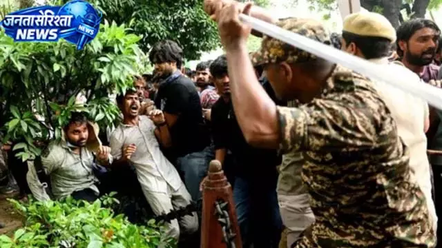 लाठीचार्ज मामले में दिल्ली पुलिस को हाई कोर्ट का नोटिस लाठीचार्ज मामले में दिल्ली पुलिस को हाई कोर्ट का नोटिस