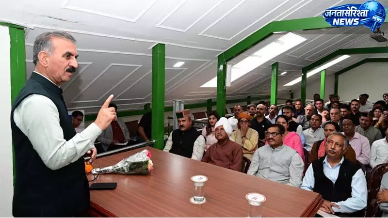 CM सुक्खू का संवाद कार्यक्रम शुरू, कार्यकर्ताओं से लिया जमीनी फीडबैक CM सुक्खू का संवाद कार्यक्रम शुरू, कार्यकर्ताओं से लिया जमीनी फीडबैक