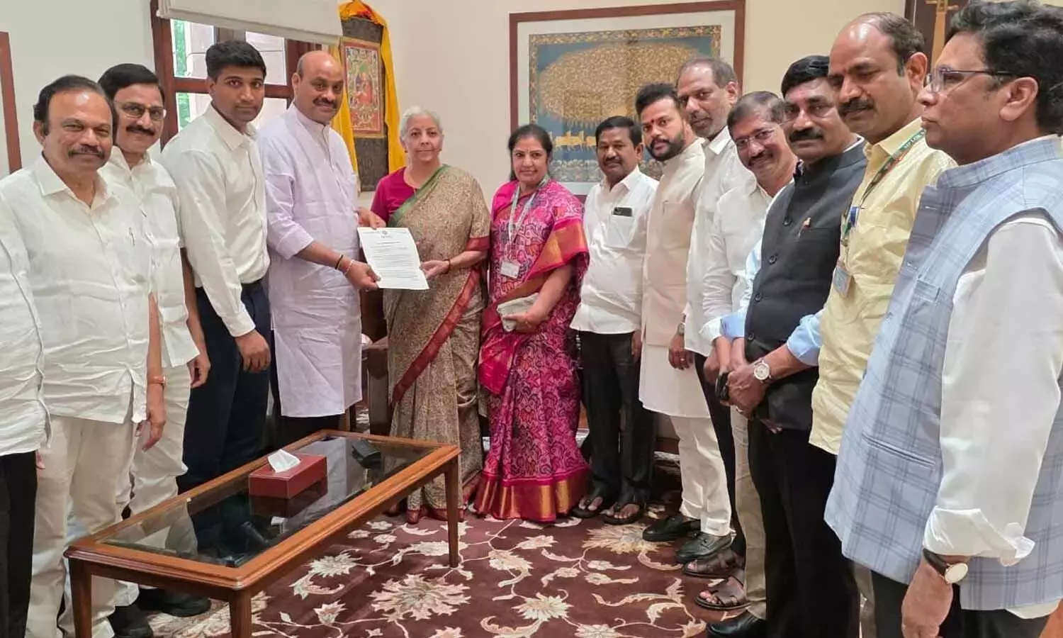 Andhra: एपी ने कच्चे तंबाकू पर GST घटाने की मांग की Andhra: एपी ने कच्चे तंबाकू पर GST घटाने की मांग की