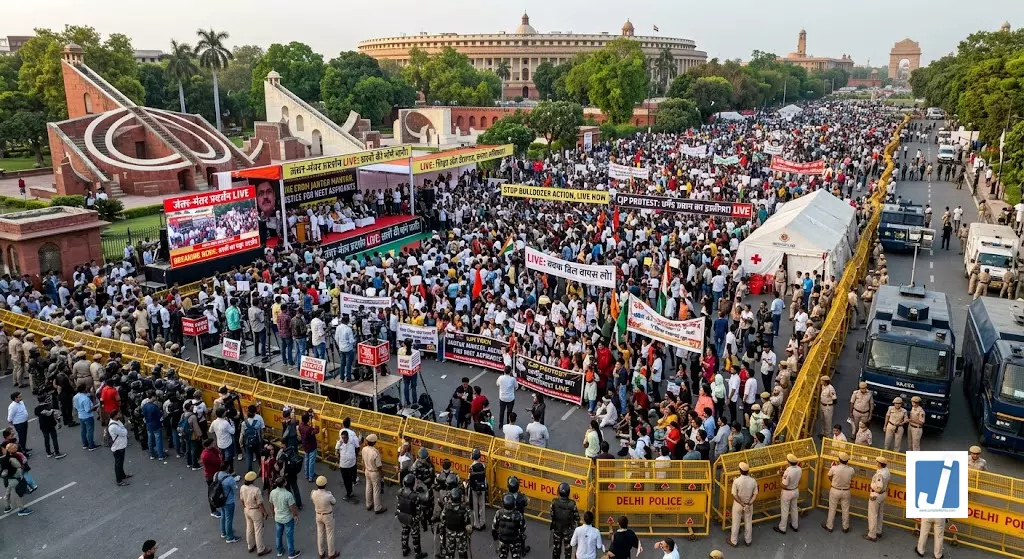 जंतर-मंतर प्रदर्शन LIVE: सोनम वांगचुक ने रखी शर्त, बोले... जंतर-मंतर प्रदर्शन LIVE: सोनम वांगचुक ने रखी शर्त, बोले...