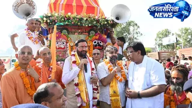 सीएम सैनी और राज्यपाल ने खींचा भगवान जगन्नाथ रथ, दिया स्वच्छता संदेश