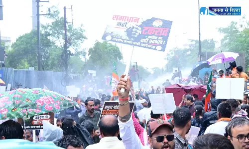 बीजेपी की रैली में माहौल बिगाड़ने वाले 12 कांग्रेसियों पर FIR दर्ज