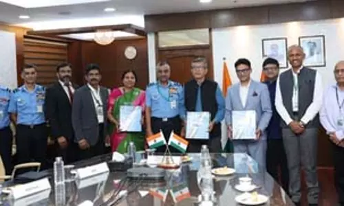 आसमान में एयरफोर्स की निगरानी होगी और मजबूत, डीआरडीओ ने किए दो बड़े समझौते आसमान में एयरफोर्स की निगरानी होगी और मजबूत, डीआरडीओ ने किए दो बड़े समझौते