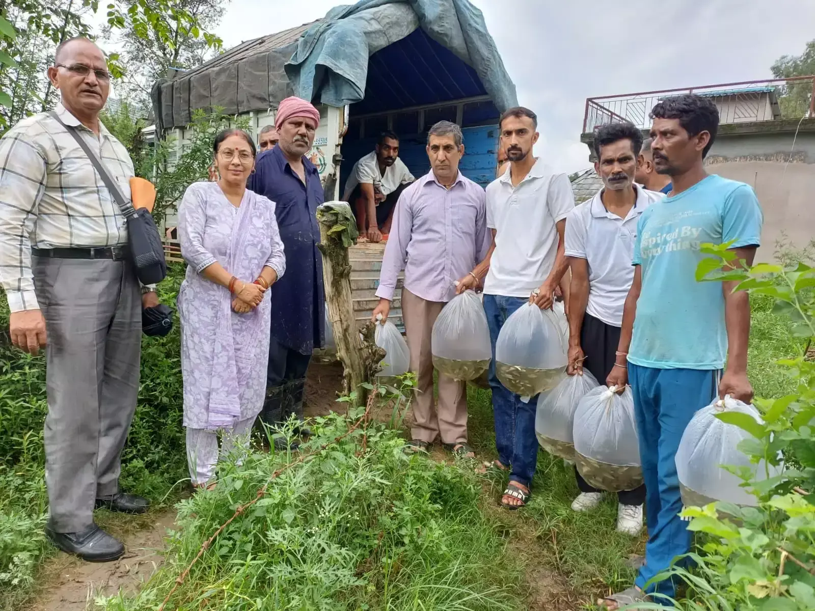 Mandi: जल संसाधन में बढ़ोतरी के लिए रत्ती खड्ड में मत्स्य अंगुलिकाएं डाली गईं