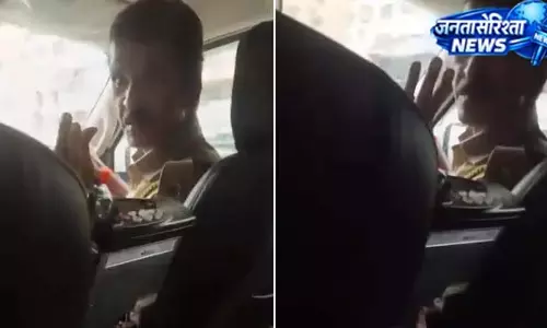 प्रदर्शनकारियों को धमकी देने पर पुलिसकर्मी पर कार्रवाई प्रदर्शनकारियों को धमकी देने पर पुलिसकर्मी पर कार्रवाई