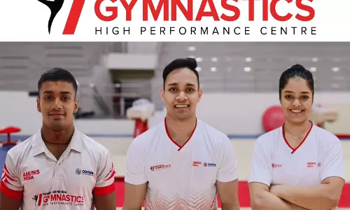 CWG 2026: ओडिशा हाई परफॉर्मेंस सेंटर के 3 जिम्नास्ट भारतीय टीम में शामिल CWG 2026: ओडिशा हाई परफॉर्मेंस सेंटर के 3 जिम्नास्ट भारतीय टीम में शामिल