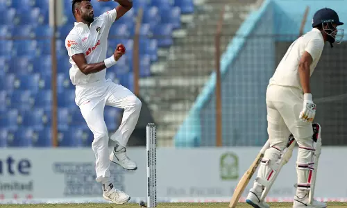 Bangladesh के तेज़ गेंदबाज़ इबादत हुसैन ऑस्ट्रेलिया के ख़िलाफ़ टेस्ट सीरीज़ में नहीं खेल पाएंगे Bangladesh के तेज़ गेंदबाज़ इबादत हुसैन ऑस्ट्रेलिया के ख़िलाफ़ टेस्ट सीरीज़ में नहीं खेल पाएंगे