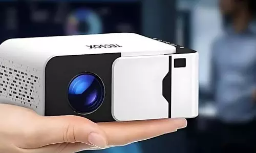 ₹10 हजार में 4K प्रोजेक्टर, 130 इंच तक दिखाएगा फिल्में! TecSox Prime भारत में लॉन्च ₹10 हजार में 4K प्रोजेक्टर, 130 इंच तक दिखाएगा फिल्में! TecSox Prime भारत में लॉन्च
