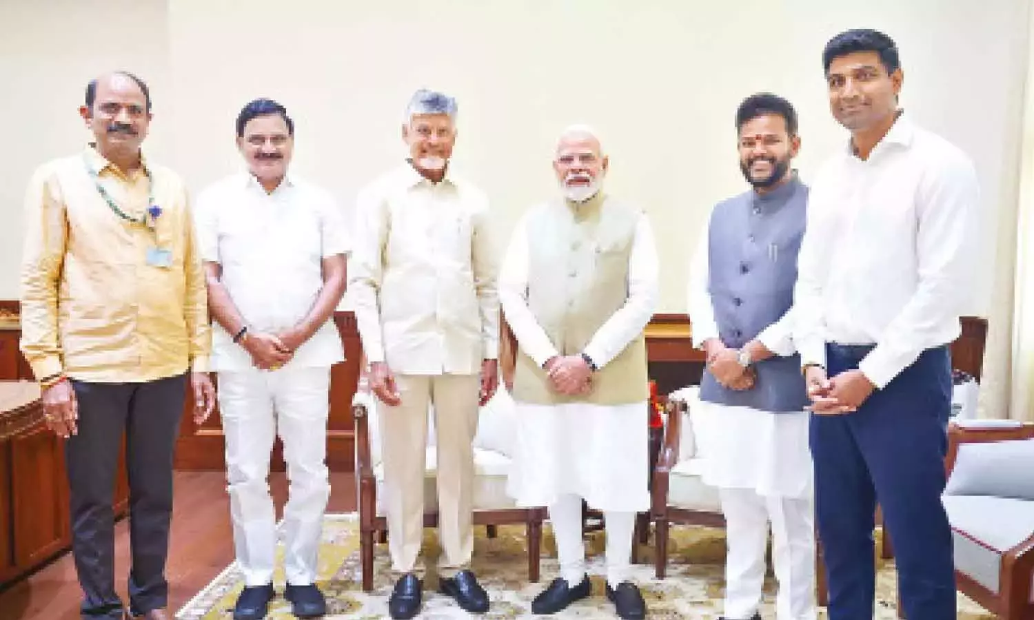 Andhra: पीएम मोदी ने टीडीपी सांसद कलिसेट्टी अप्पालानायडू की तारीफ की Andhra: पीएम मोदी ने टीडीपी सांसद कलिसेट्टी अप्पालानायडू की तारीफ की