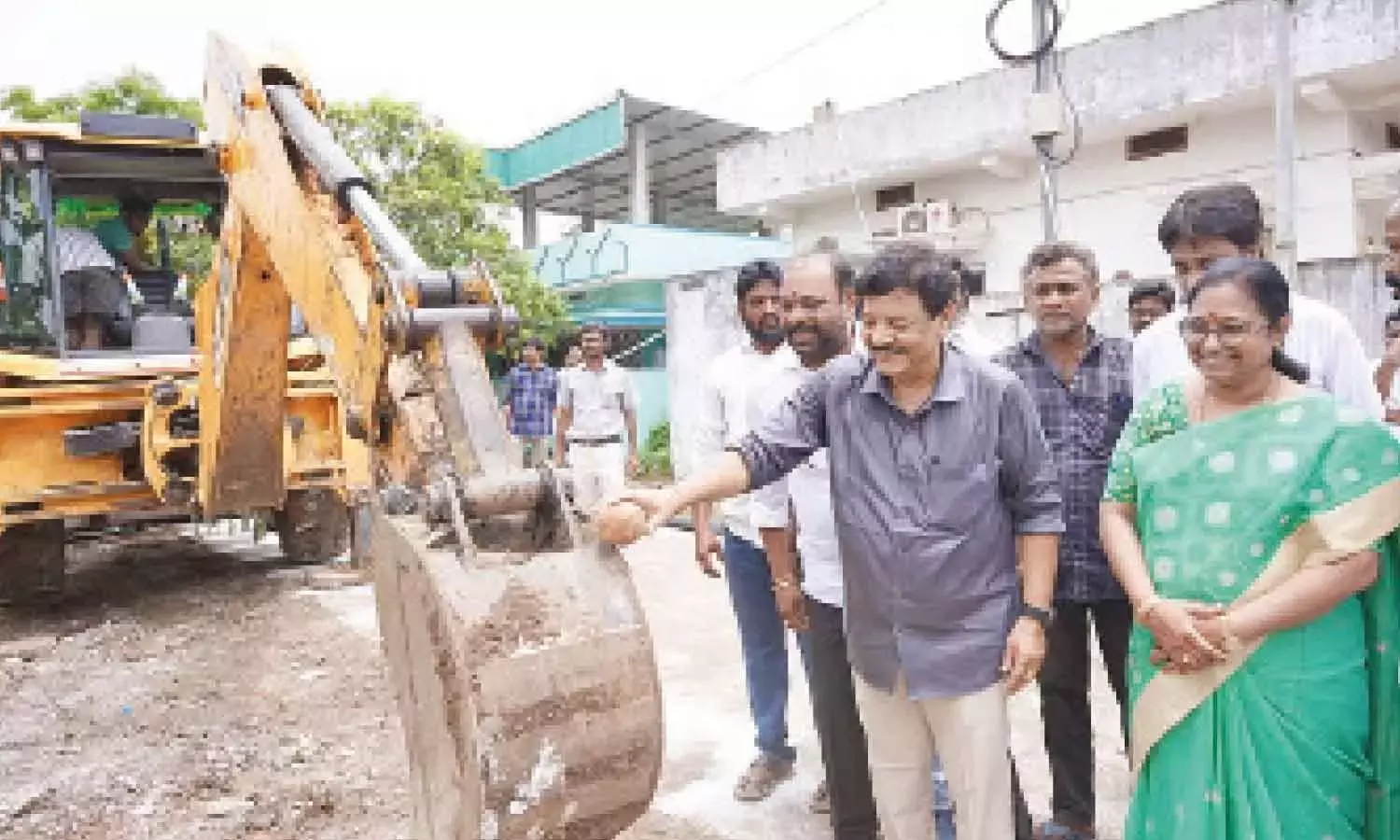 Andhra: पेयजल परियोजना का शिलान्यास Andhra: पेयजल परियोजना का शिलान्यास