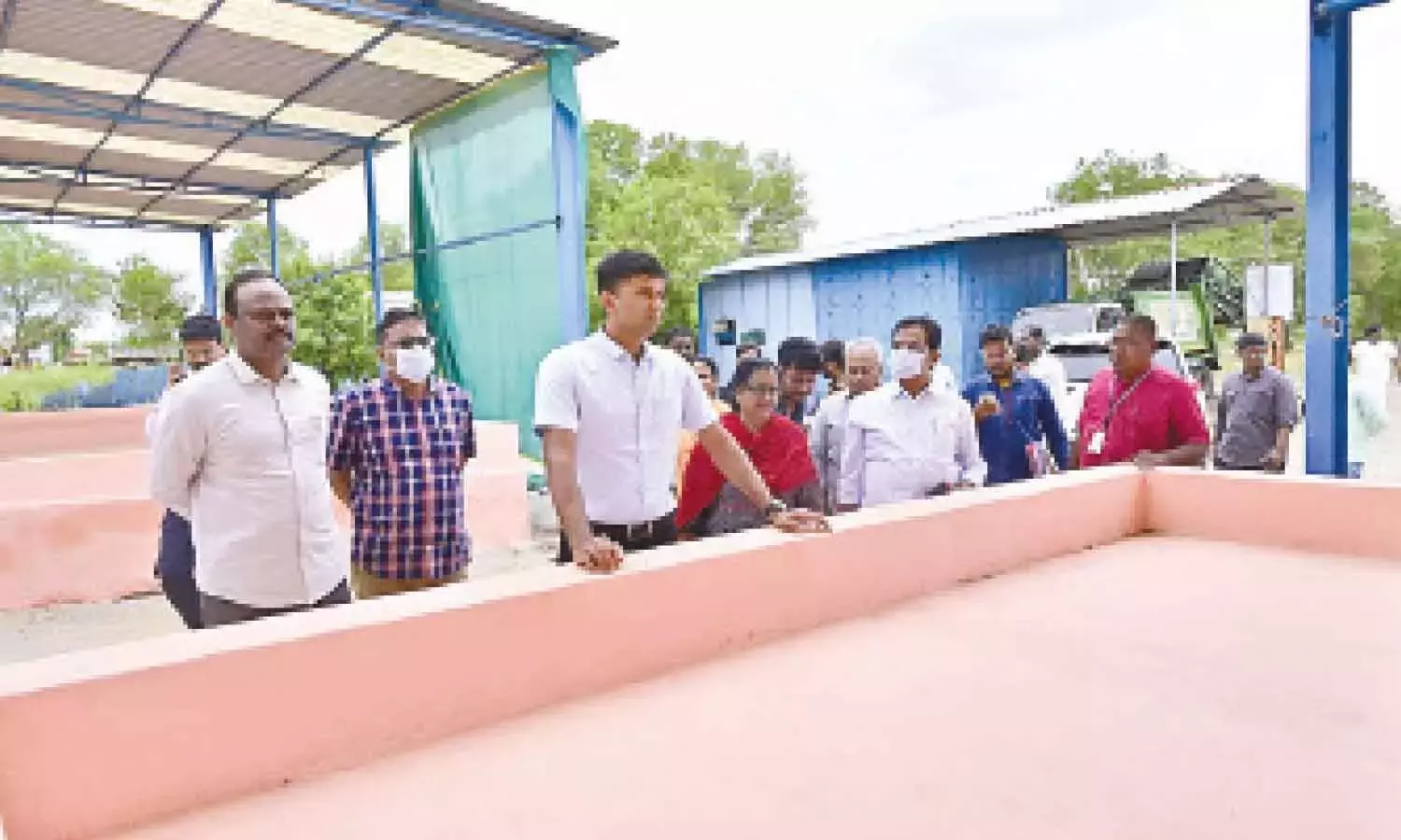 निकाय प्रमुख HM ध्यानचंद्र ने ठोस अपशिष्ट प्रबंधन की समीक्षा की निकाय प्रमुख HM ध्यानचंद्र ने ठोस अपशिष्ट प्रबंधन की समीक्षा की