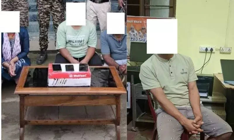 Manipur: संयुक्त अभियान में पकड़ा गया ड्रग किंगपिन, भारी मात्रा में नशा जब्त Manipur: संयुक्त अभियान में पकड़ा गया ड्रग किंगपिन, भारी मात्रा में नशा जब्त