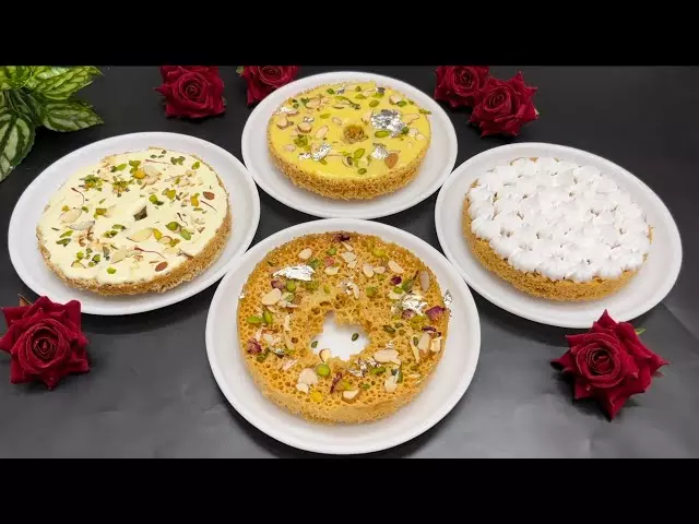 सावन स्पेशल: घर पर बनाएं हलवाई जैसे जालीदार मिनी घेवर, जानें आसान रेसिपी सावन स्पेशल: घर पर बनाएं हलवाई जैसे जालीदार मिनी घेवर, जानें आसान रेसिपी