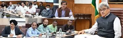 Srinagar: भव्य योजना की प्रगति पर मुख्य सचिव की नजर, कार्ययोजना का लिया जायजा Srinagar: भव्य योजना की प्रगति पर मुख्य सचिव की नजर, कार्ययोजना का लिया जायजा
