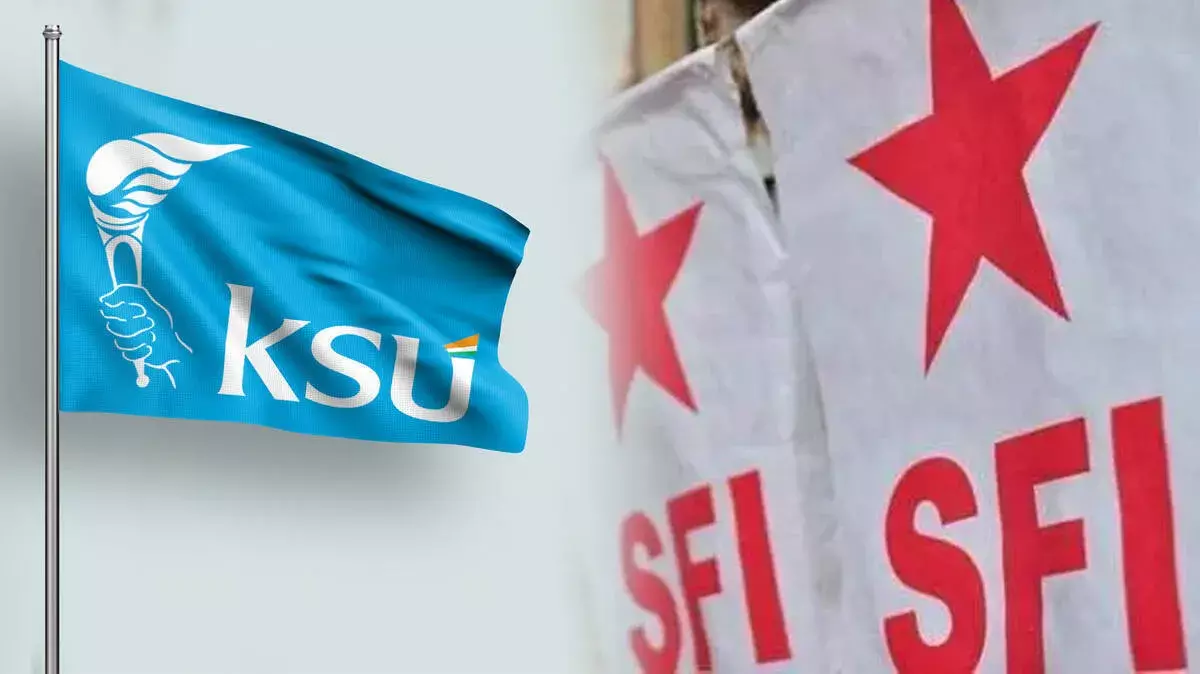 KSU का आज राज्यव्यापी बंद, शुक्रवार को SFI का देशव्यापी प्रदर्शन KSU का आज राज्यव्यापी बंद, शुक्रवार को SFI का देशव्यापी प्रदर्शन