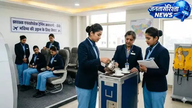 पहली बार सरकारी स्तर पर एयर होस्टेस ट्रेनिंग पहली बार सरकारी स्तर पर एयर होस्टेस ट्रेनिंग