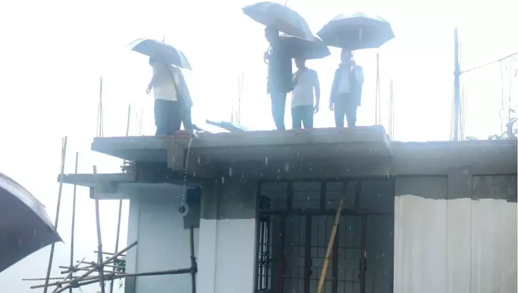NPF वोखा ने भूस्खलन स्थल का निरीक्षण किया NPF वोखा ने भूस्खलन स्थल का निरीक्षण किया