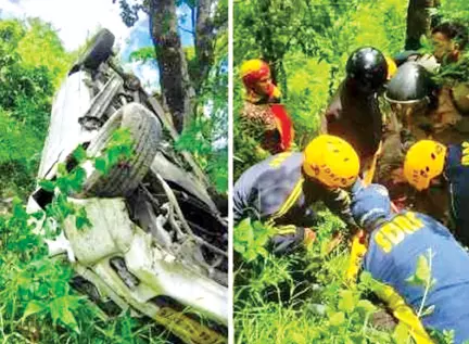 Haldwani: नैनीताल-हल्द्वानी मार्ग हादसा: पर्यटकों की कार खाई में गिरी, दो की हालत गंभीर Haldwani: नैनीताल-हल्द्वानी मार्ग हादसा: पर्यटकों की कार खाई में गिरी, दो की हालत गंभीर