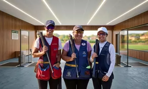 आईएसएसएफ शूटिंग वर्ल्ड कप: विमेंस स्कीट इवेंट में किम्बर्ली रोड का जलवा, 27वें वर्ल्ड कप गोल्ड पर निशाना साधा आईएसएसएफ शूटिंग वर्ल्ड कप: विमेंस स्कीट इवेंट में किम्बर्ली रोड का जलवा, 27वें वर्ल्ड कप गोल्ड पर निशाना साधा