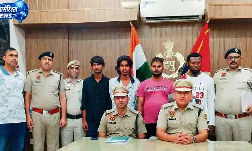 Gurugram साइबर अपराध में 4 गिरफ्तार, 5 फोन जब्त Gurugram साइबर अपराध में 4 गिरफ्तार, 5 फोन जब्त