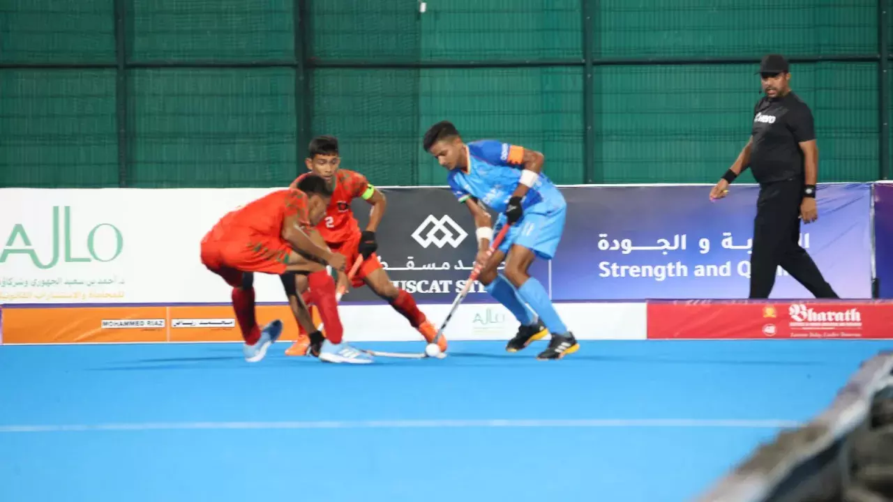 हॉकी 5s एशियन चैंपियनशिप: भारतीय टीमों की लगातार एक और शानदार जीत हॉकी 5s एशियन चैंपियनशिप: भारतीय टीमों की लगातार एक और शानदार जीत