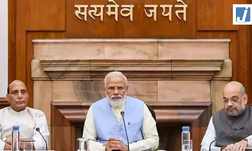 पीएम मोदी की अध्यक्षता में कैबिनेट की बैठक शुरू, CJP प्रदर्शन के बीच बड़ा ऐलान होगा
