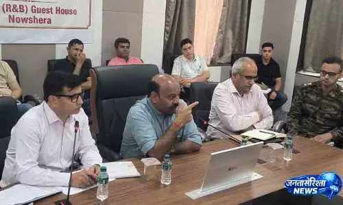 Rajouri बाढ़ हालात की डिप्टी CM ने की समीक्षा