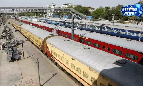केंद्र ने Chennai-अरक्कोणम रेल विस्तार के लिए सर्वे को मंज़ूरी दी केंद्र ने Chennai-अरक्कोणम रेल विस्तार के लिए सर्वे को मंज़ूरी दी