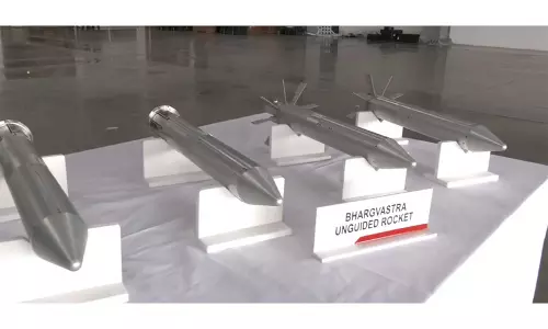 भारत का स्वदेशी ‘Bhargavastra’ ड्रोन सिस्टम तैयार, दुश्मन के झुंड ड्रोन पर वार भारत का स्वदेशी ‘Bhargavastra’ ड्रोन सिस्टम तैयार, दुश्मन के झुंड ड्रोन पर वार