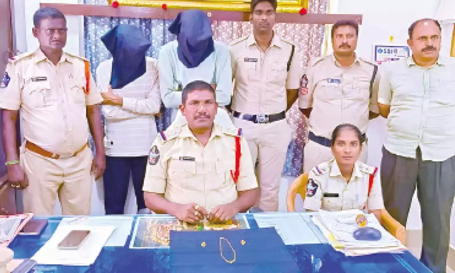 Andhra: श्रीकालाहस्ती पुलिस ने दो चोरों को गिरफ्तार किया