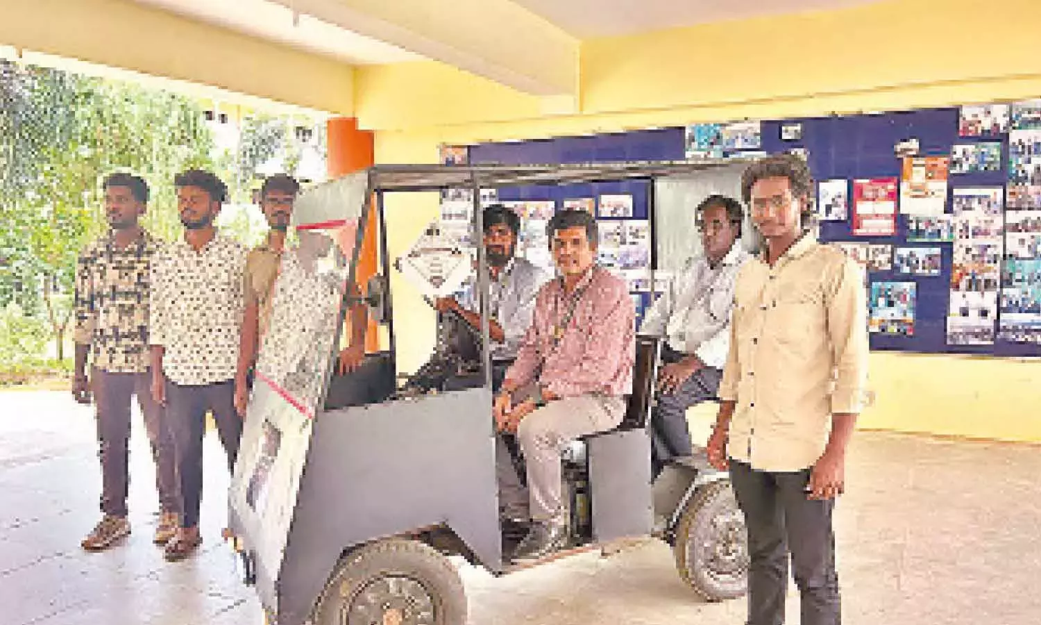 Andhra: प्रदर्शन पर विकास के छात्रों के नवाचार Andhra: प्रदर्शन पर विकास के छात्रों के नवाचार