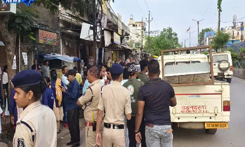 रायपुर में यातायात पुलिस और नगर निगम का बड़ा अभियान