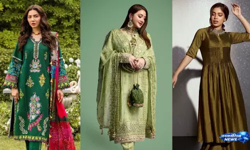 तीज पर पहनें हरे रंग का सूट, कम बजट में तैयार होंगे ये डिजाइन