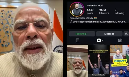 PM मोदी के इंस्टाग्राम पर बढ़े 10 लाख फॉलोअर्स