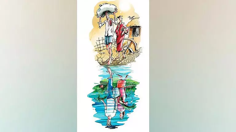 सूखे से टांडा बेहाल, 5 हजार से ज्यादा लोगों का पलायन सूखे से टांडा बेहाल, 5 हजार से ज्यादा लोगों का पलायन
