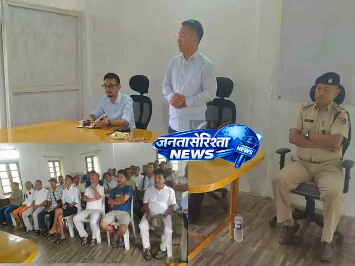 पाइवांग ने तिजित में बाढ़ की स्थिति का जायज़ा लिया पाइवांग ने तिजित में बाढ़ की स्थिति का जायज़ा लिया