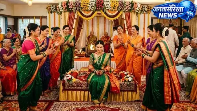 श्रीदेवी का वह आइकॉनिक वेडिंग सॉन्ग, जो मराठी लोकगीत से है प्रेरित: 14 साल बाद भी हर शादी में छा जाता है श्रीदेवी का वह आइकॉनिक वेडिंग सॉन्ग, जो मराठी लोकगीत से है प्रेरित: 14 साल बाद भी हर शादी में छा जाता है